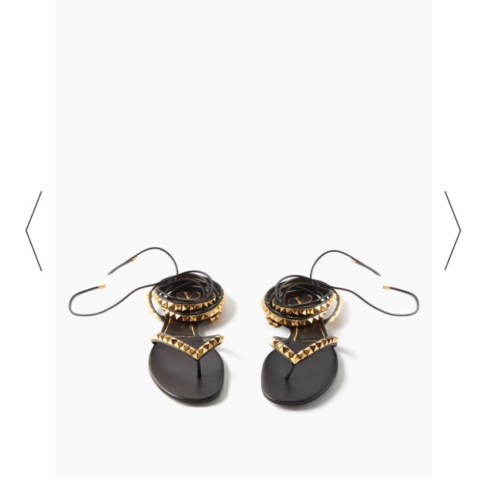 Valentino Garavani Rockstud Wraparound Sandals - Picture 5 of 14